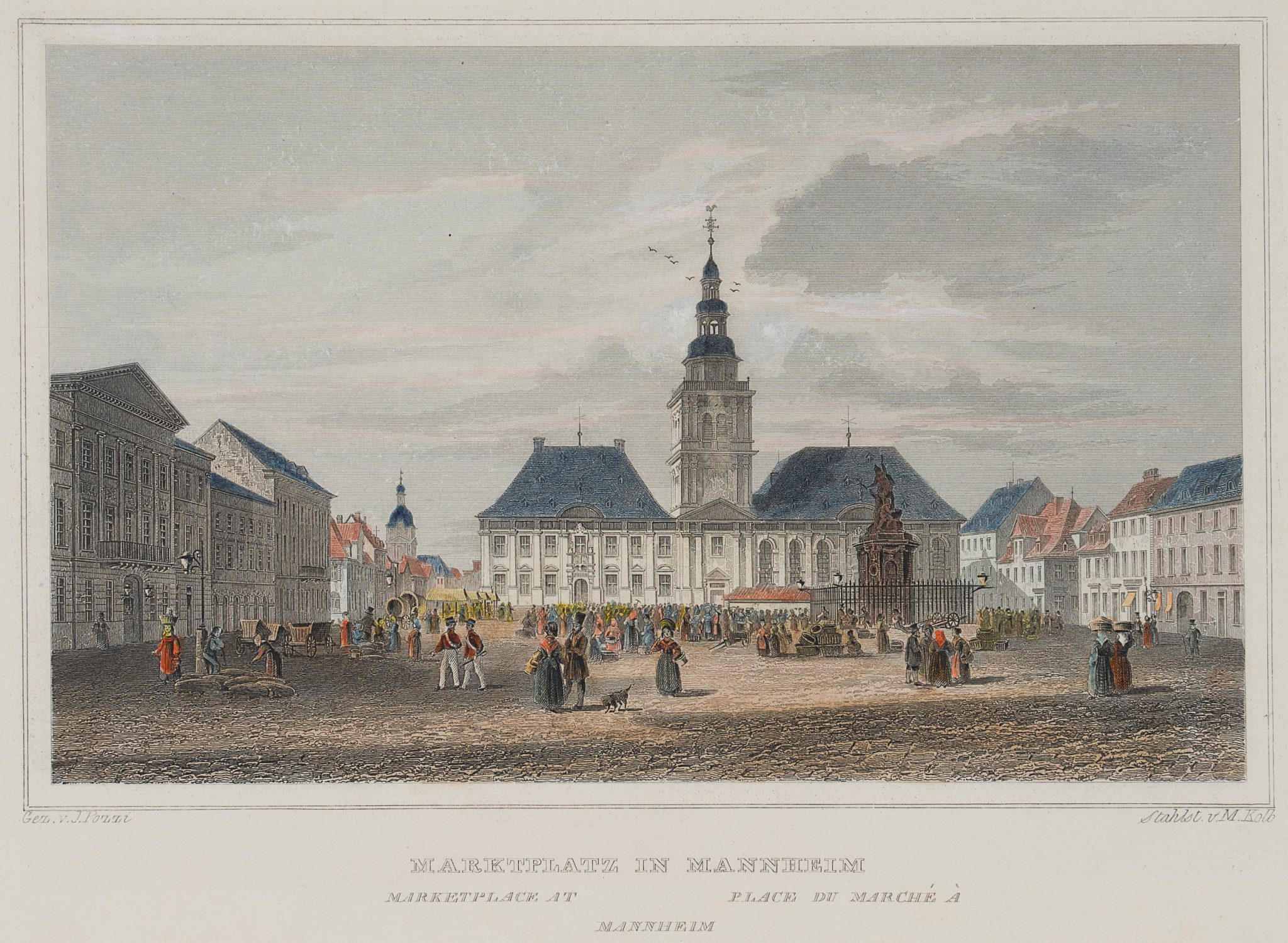 Marktplatz in Mannheim