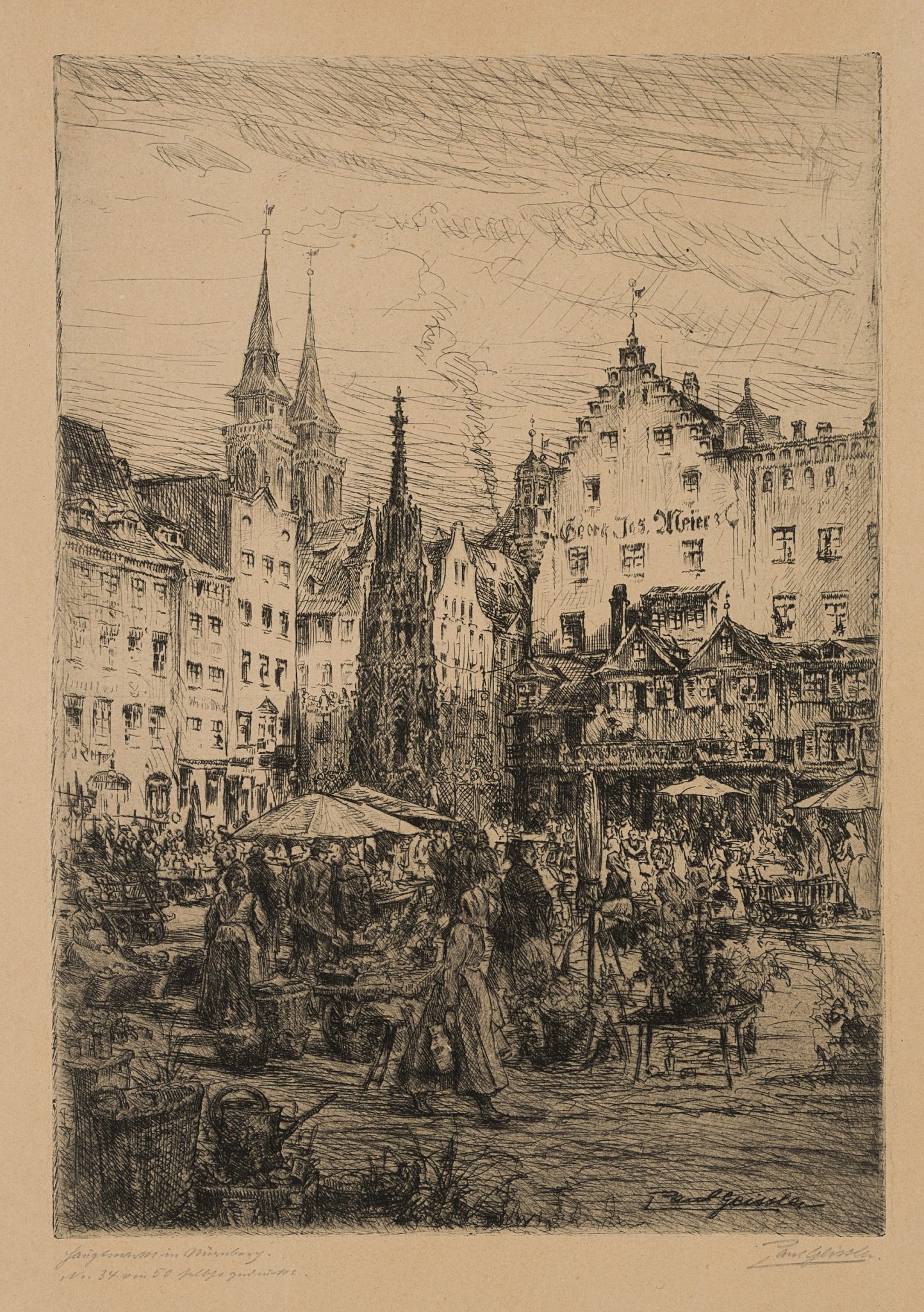 Wochenmarkt in Nürnberg