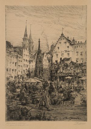 Wochenmarkt in Nürnberg