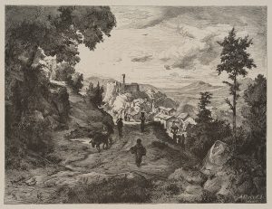 Ansicht von Olevano