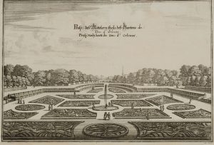 Prospekt des Gartens von Orleon