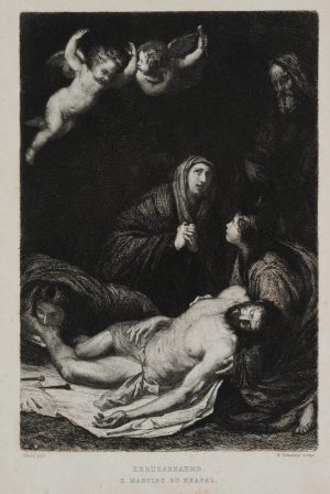 Kreuzabnahme mit Maria