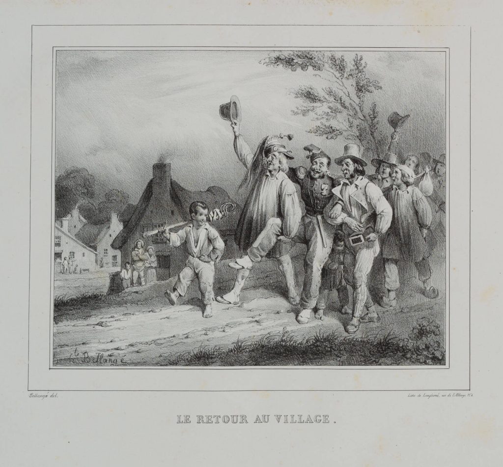 Werk von Eugéne Bellange