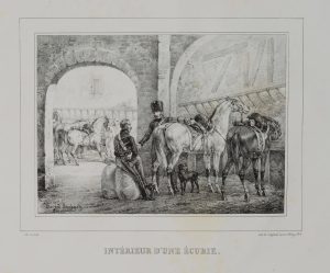 Intérieur d'une Écurie
