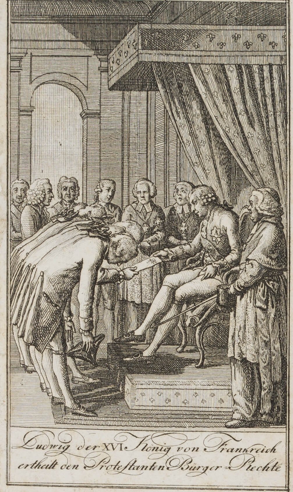 Ludwig XVI. erteilt Bürgerrechte
