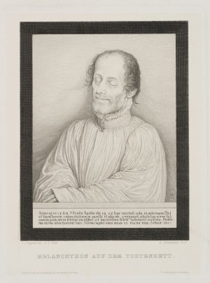 Melanchton auf dem Totenbett