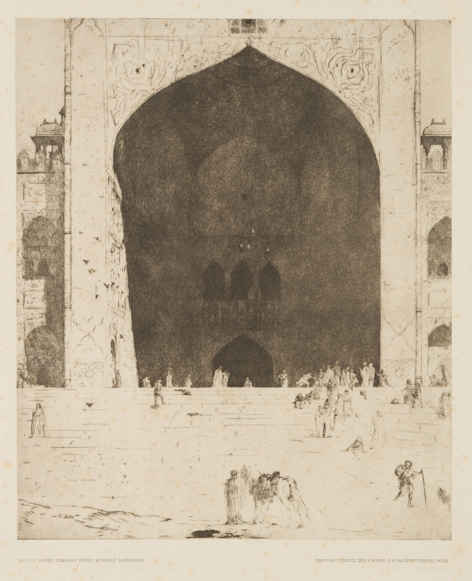 Eingang einer Moschee