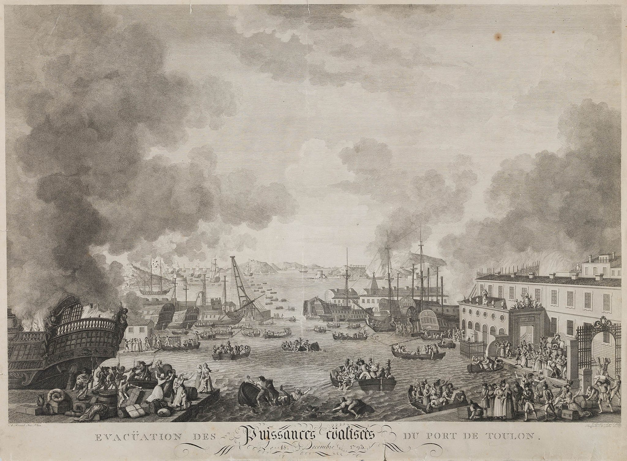 Evakuierung von Toulon