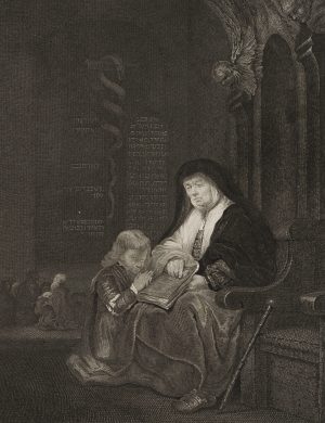 Samuel and Eli, Bibelillustration