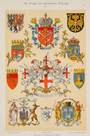 Wappen der bedeutensten Weltstädte