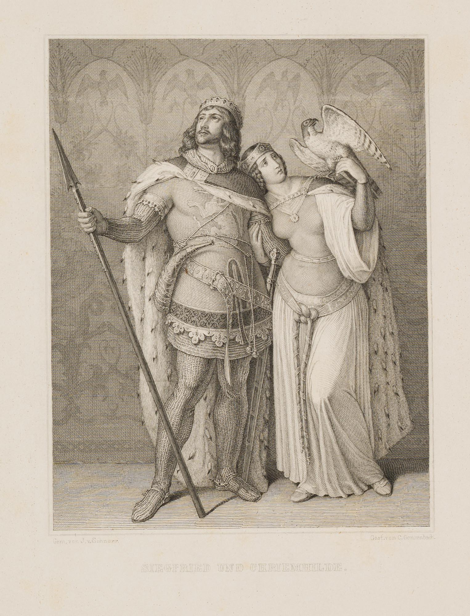 Siegfried und Kriemhild, München