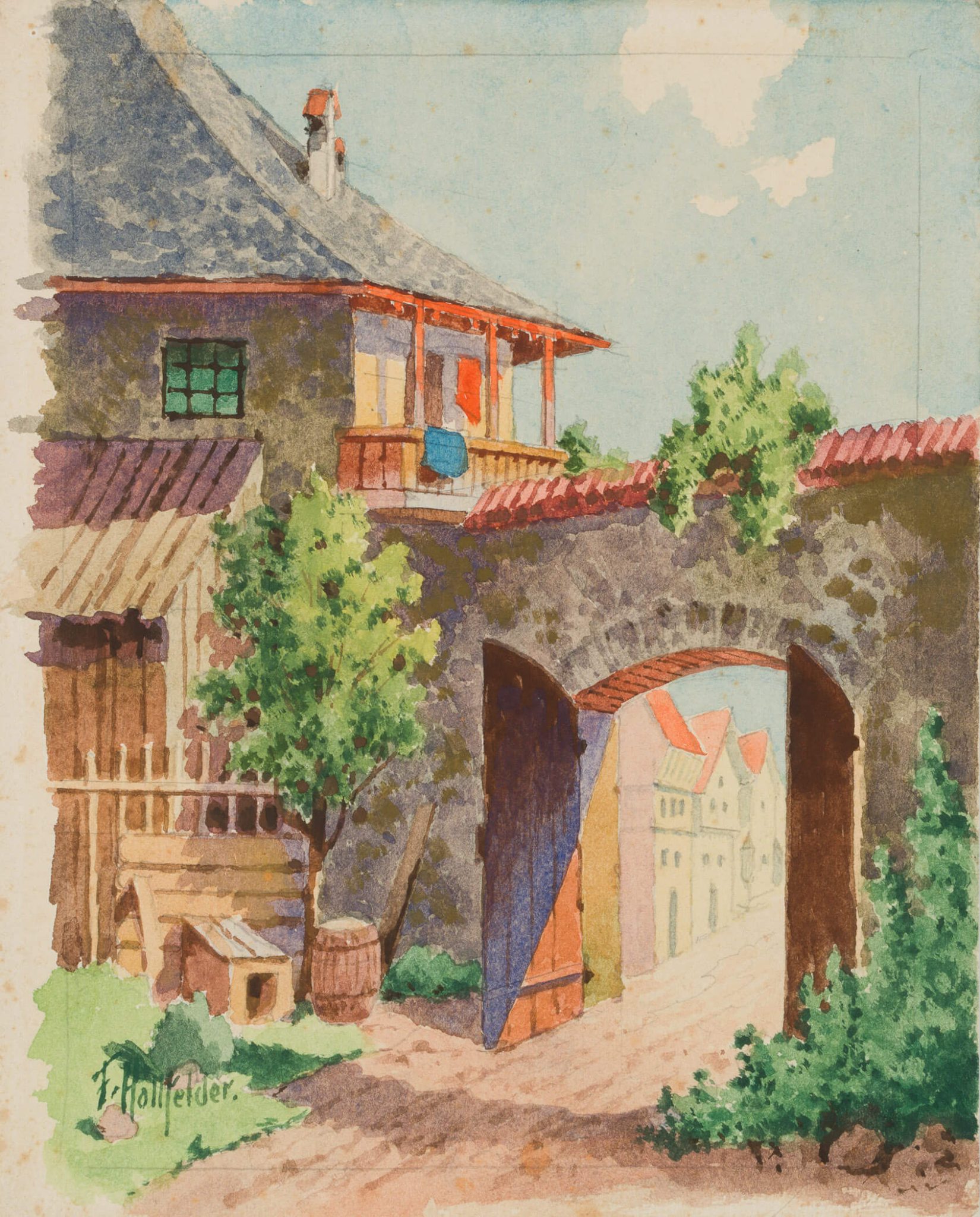 Stadttor am Brenner