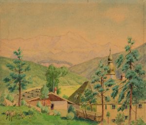 Alpenkirche bei Garmisch-Patenkirchen