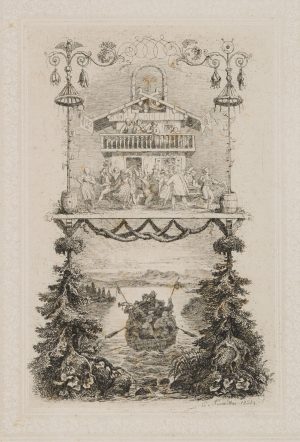 Bauernhochzeit und heitere Kahnfahrt