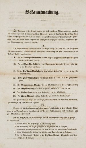 Maßregeln gegen die Brechruhr
