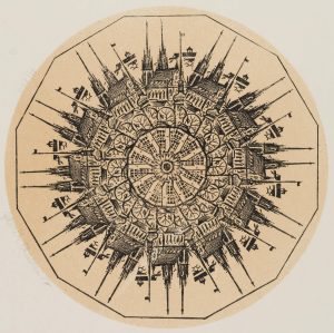 Schaubild mit Kirchenmotiv