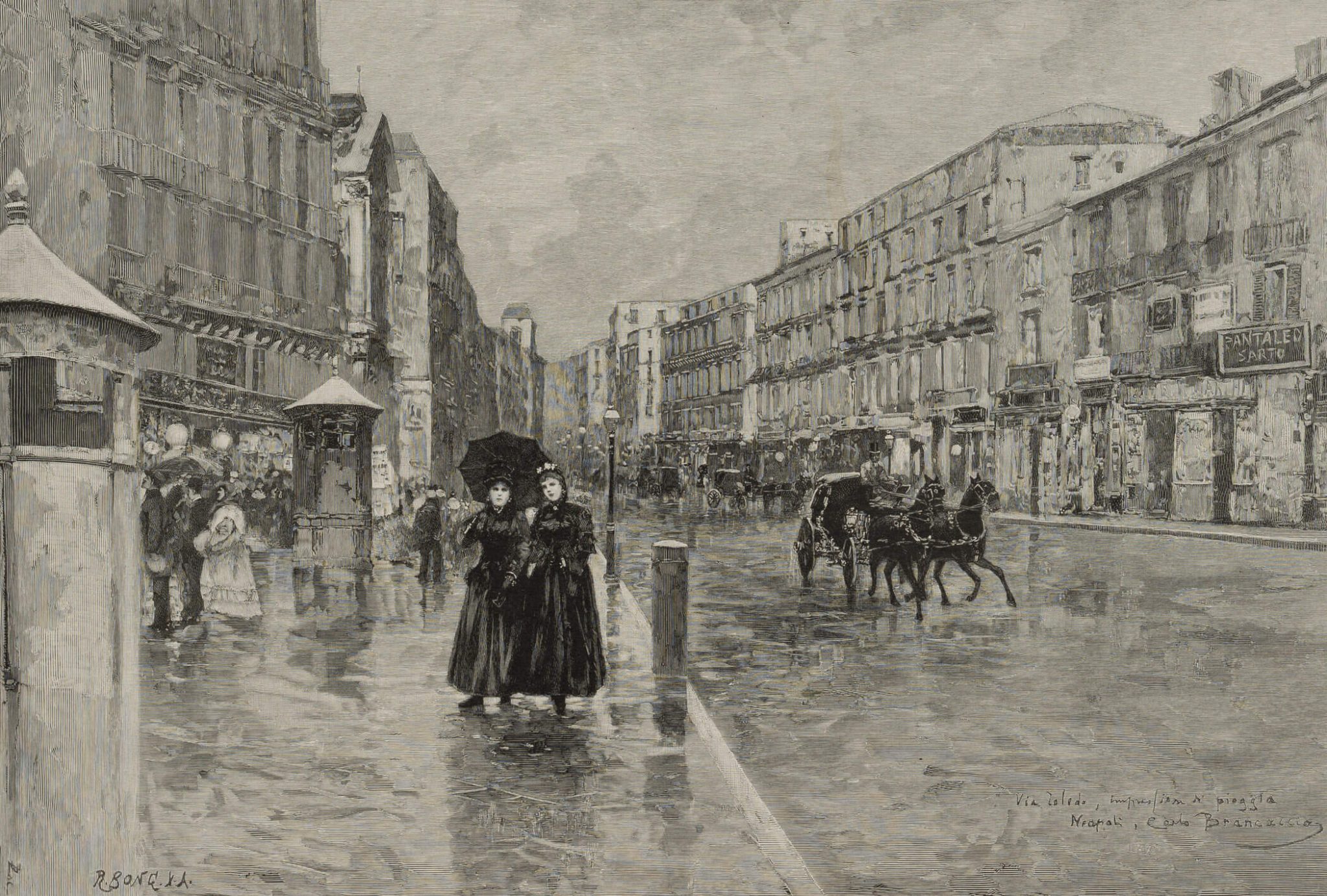 Via Toledo in Neapel