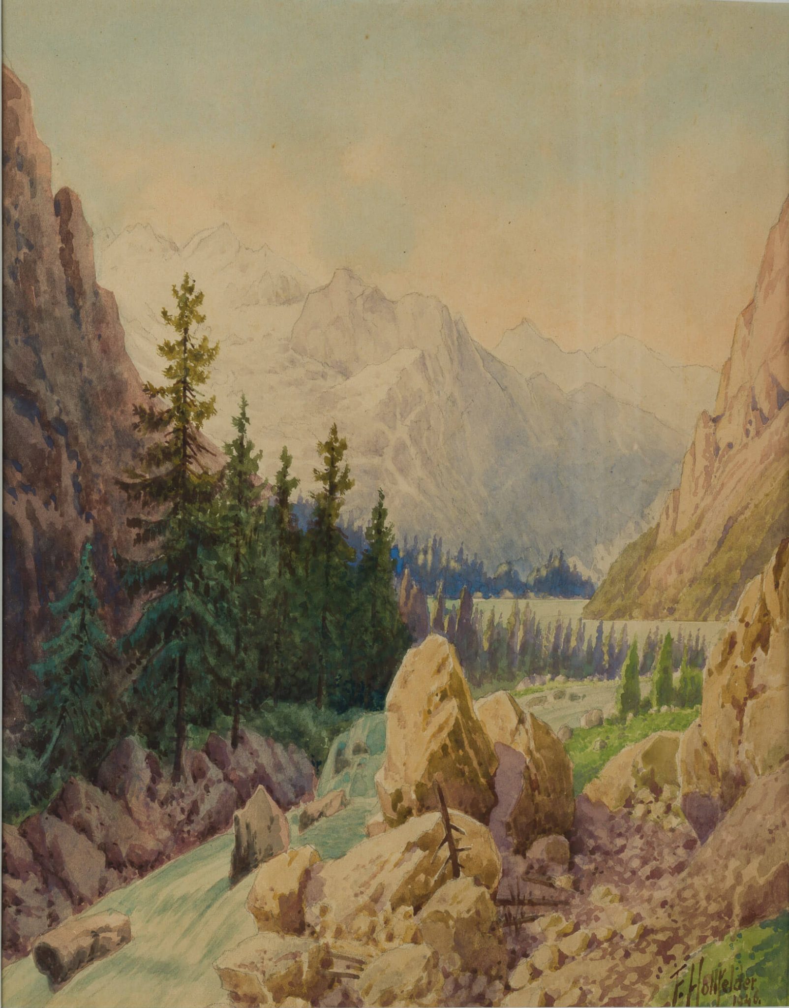 Gebirgslandschaft