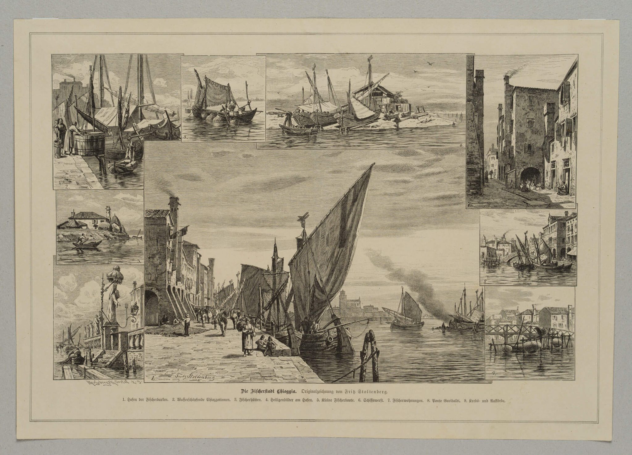 Die Fischerstadt Chioggia