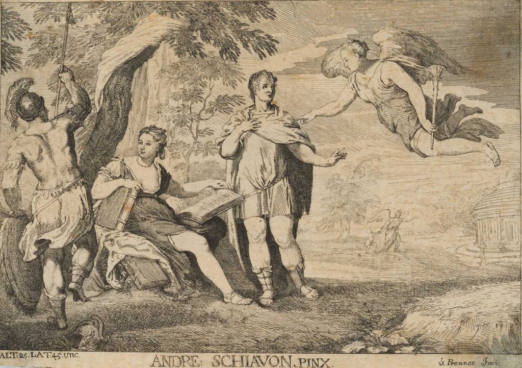 Werk von Andrea Schiavone