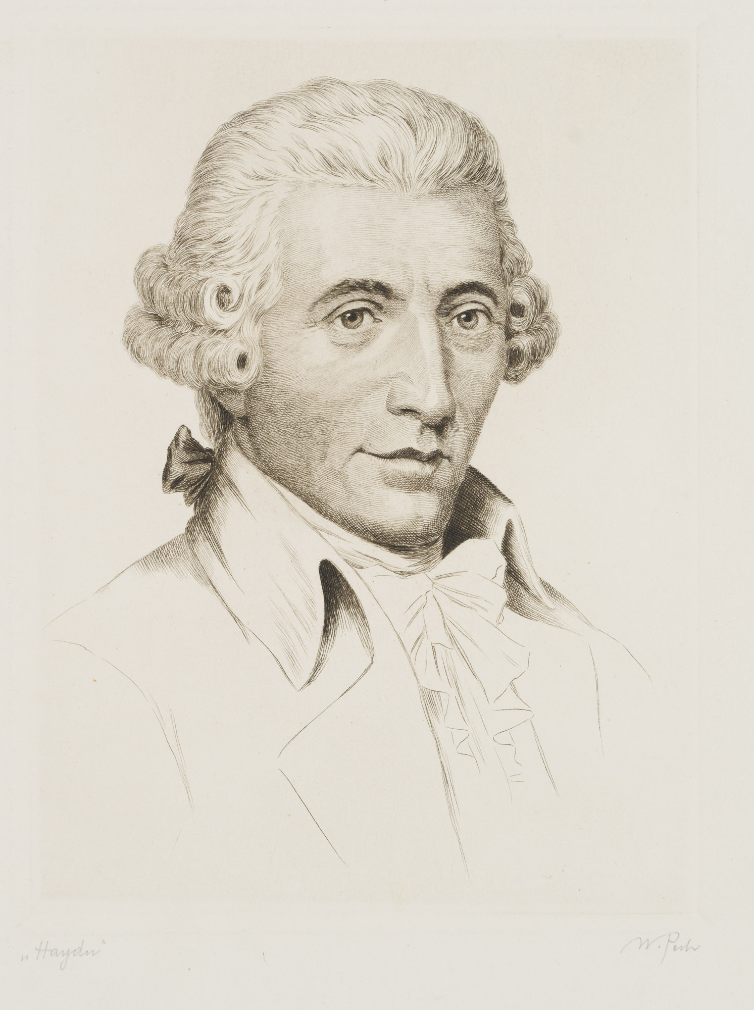 Porträt J. Haydn (1732-1809)