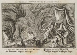Perseus tötet die schlafende Medusa