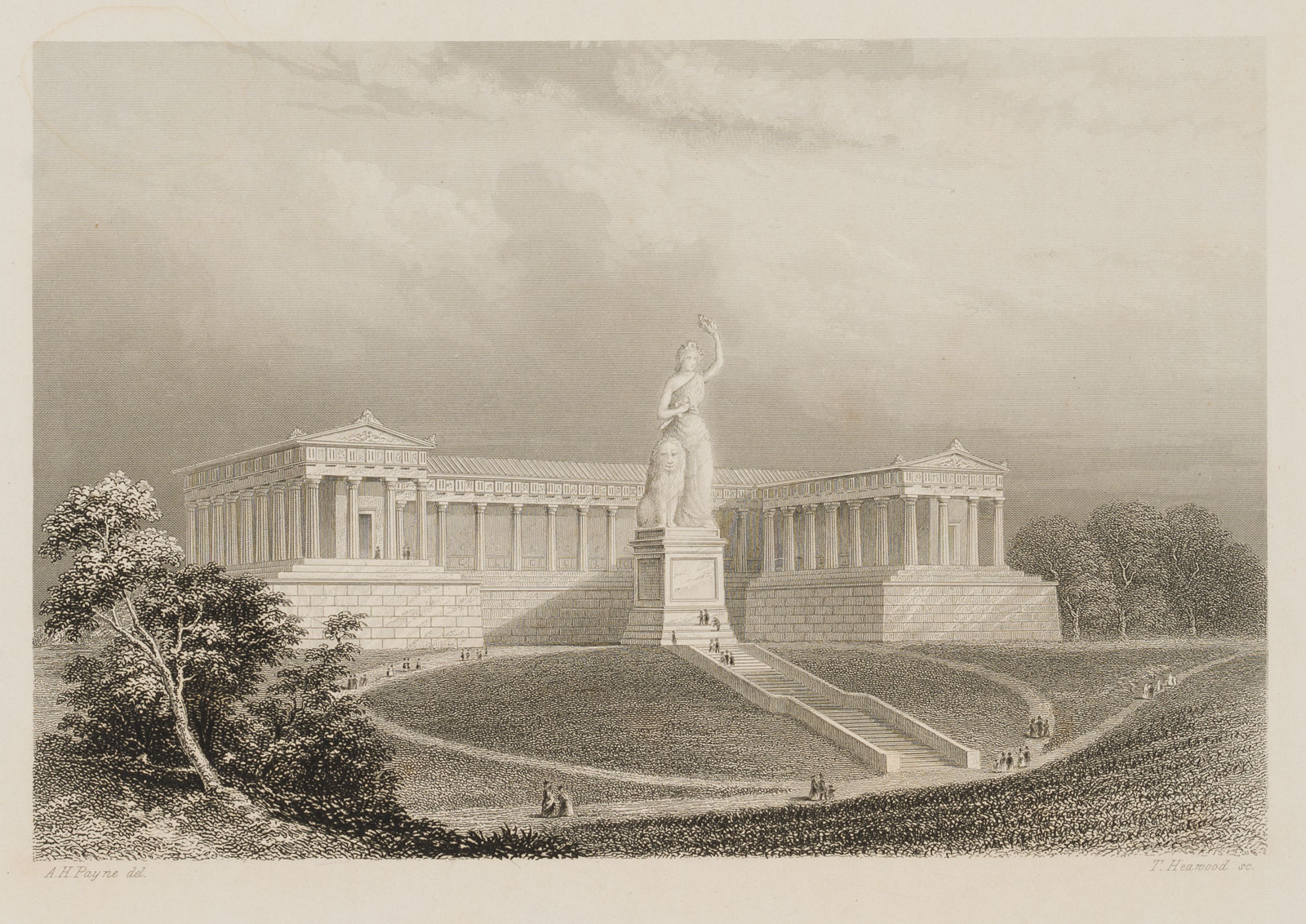Ruhmeshalle und Bavaria in München