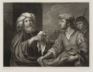 Jakob mit Josephs Gewand