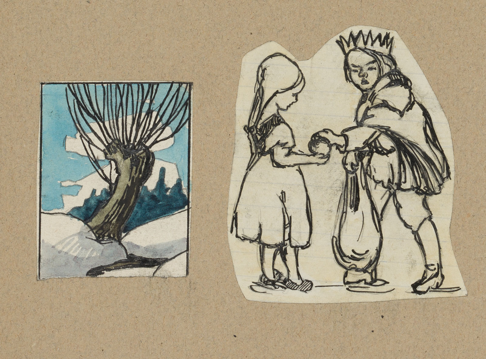 Kopfweide und Sternsinger