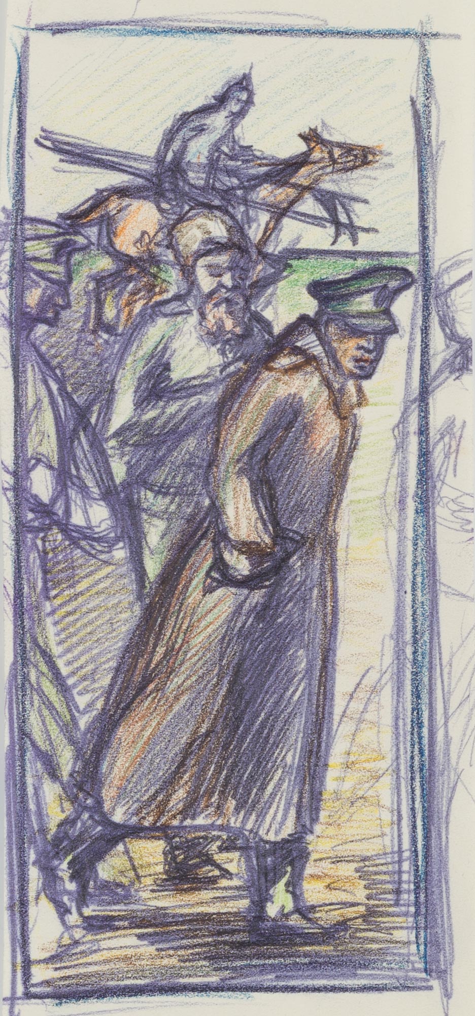 Soldaten auf dem Schlachtfeld