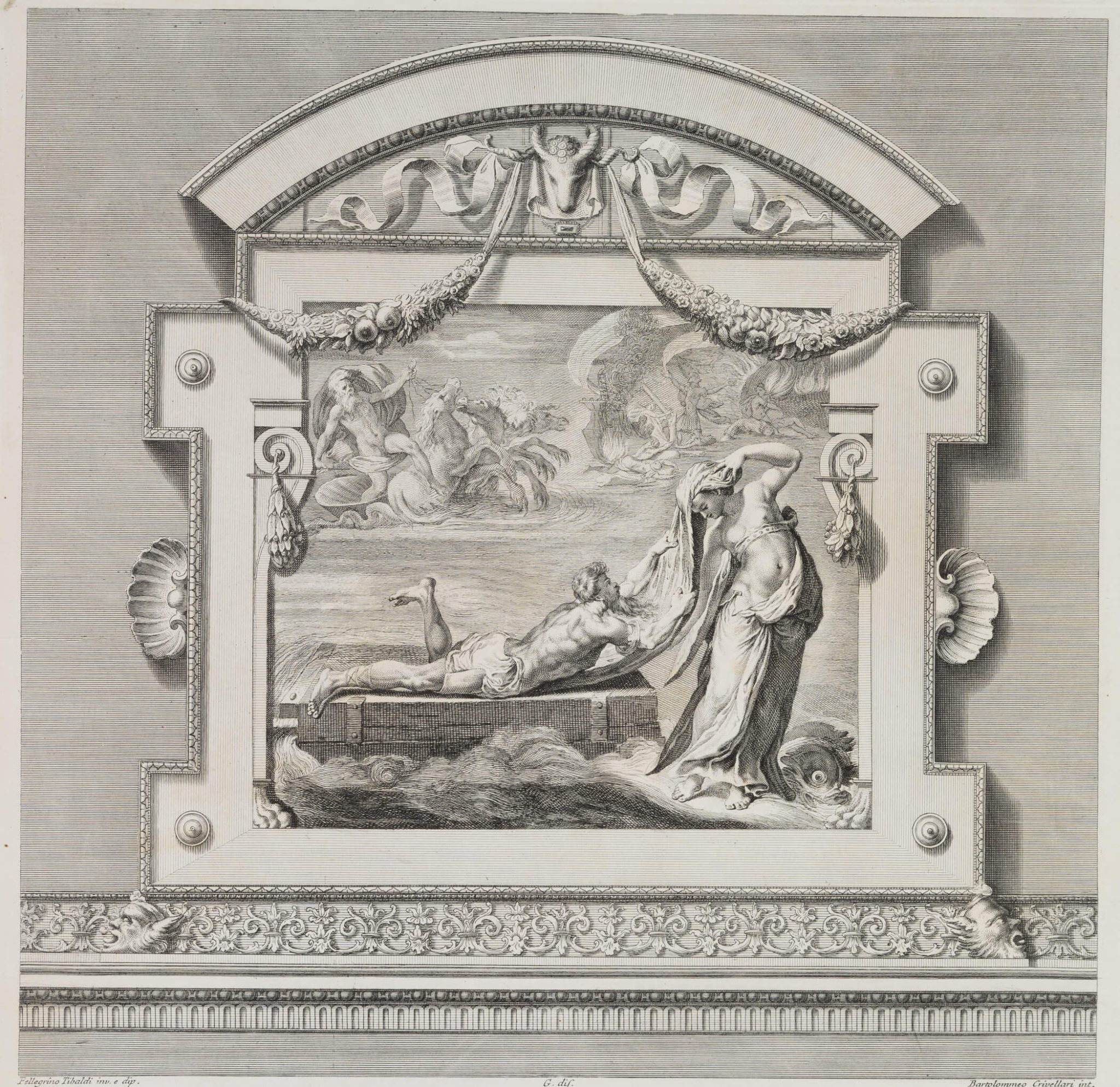 Odysseus und Ino