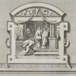 Odysseus am Hofe des Alkinoos