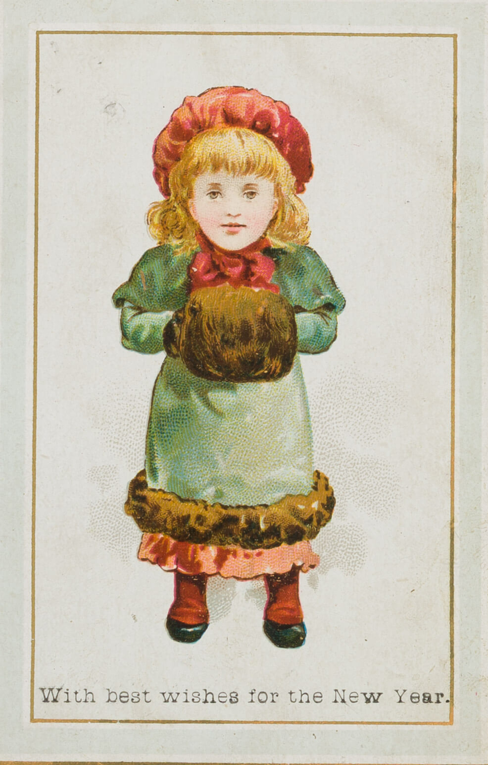 'With best wishes for New Year'