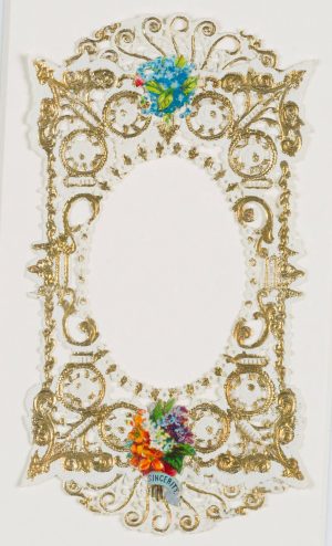 'Sincerity', Ornamentrahmung