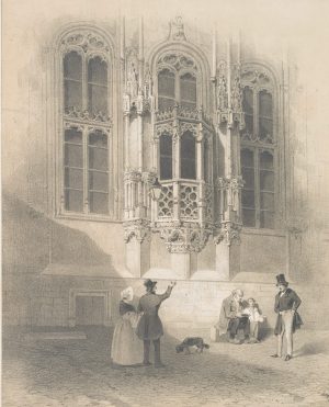 Balcon de l'hotel de ville