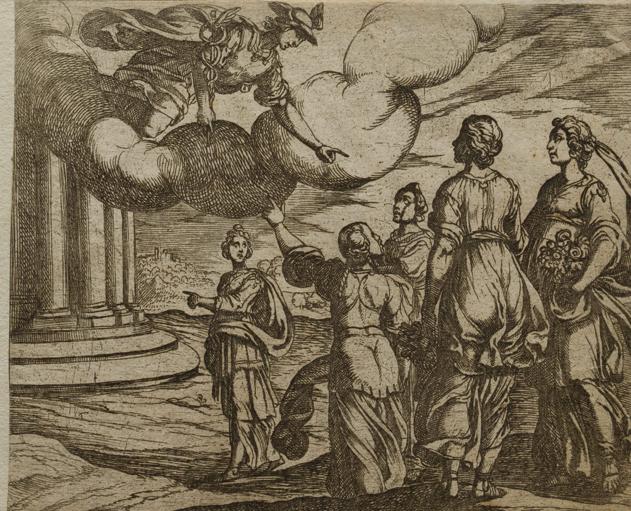 'Mercurius Herses amore accenditur'