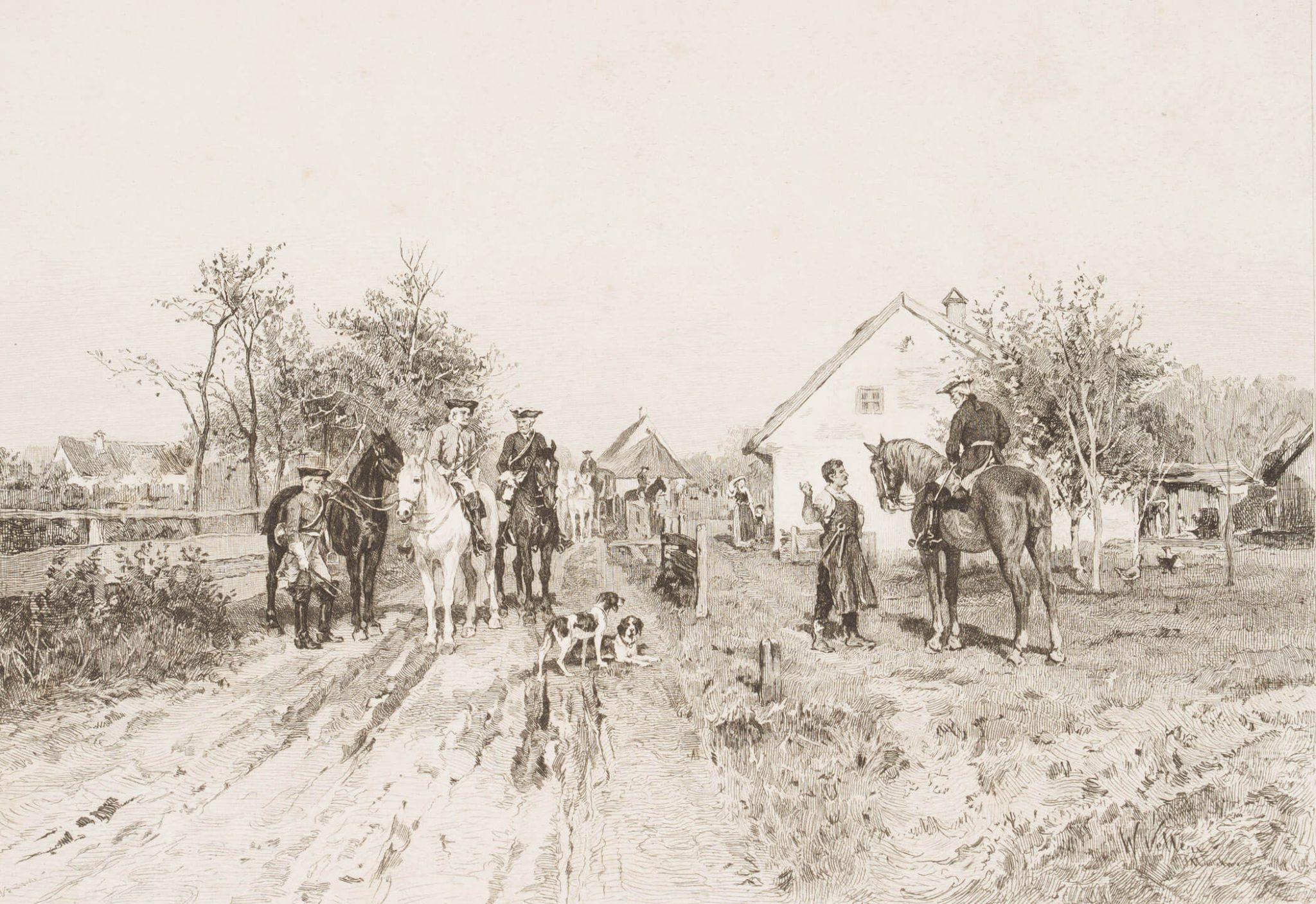 Aufbruch zur Jagd