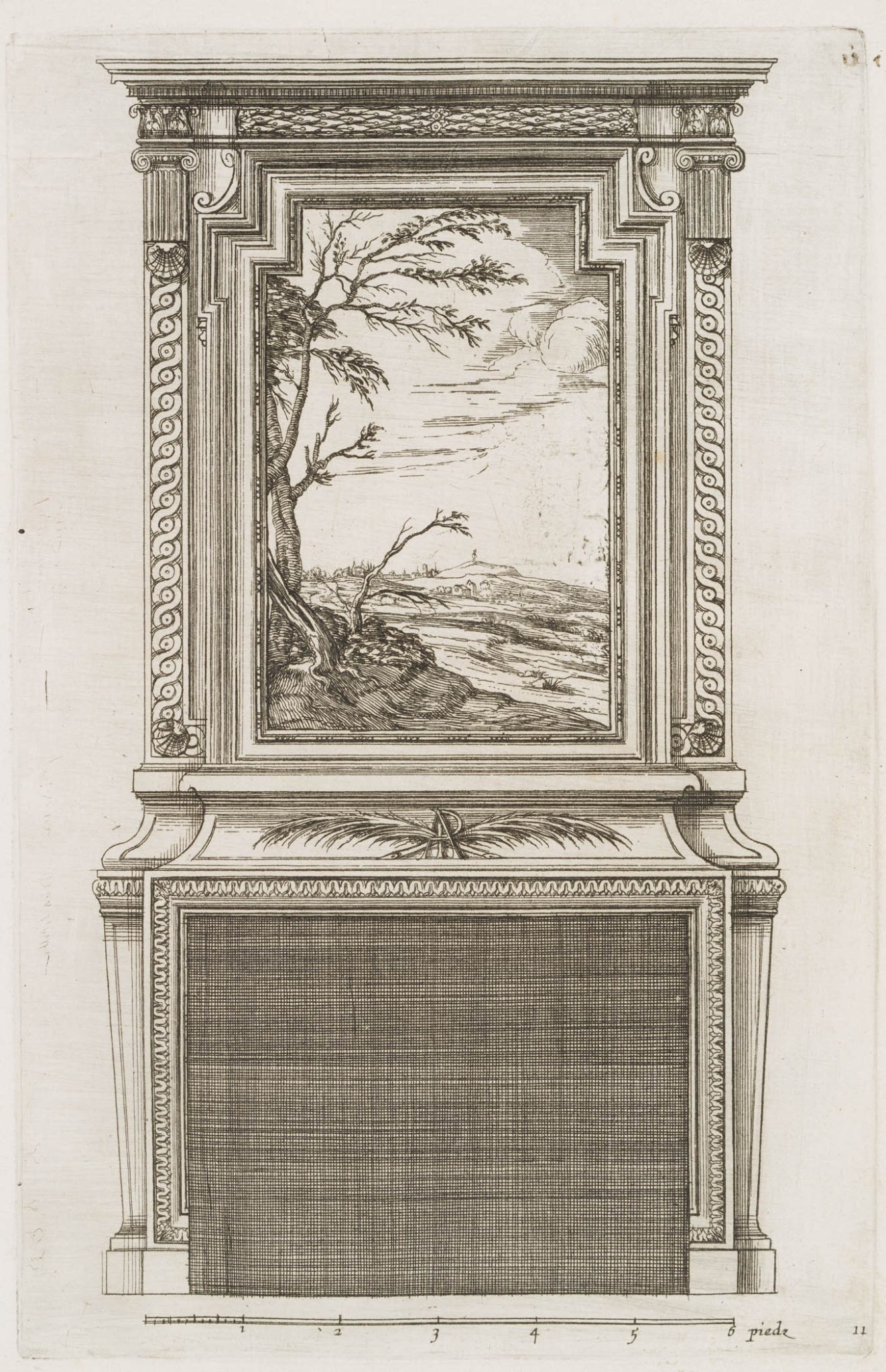 Kaminentwurf. Vorlage 11
