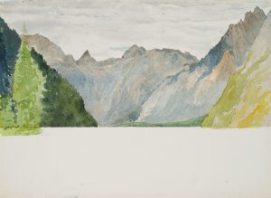 Blick auf die Berge um den Königssee