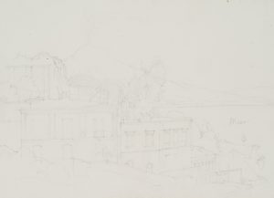 Villa an der Küste bei Neapel