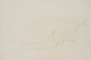 Gebirgslandschaft mit Muchetta