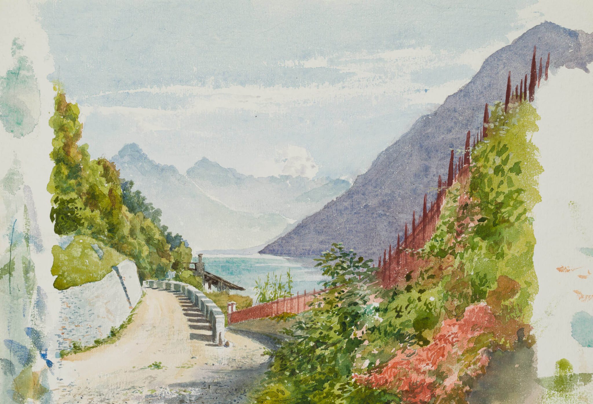 Lugano am Luganersee