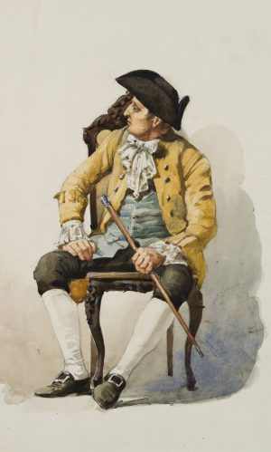 Kostümbild, Mode des 18. Jhd.