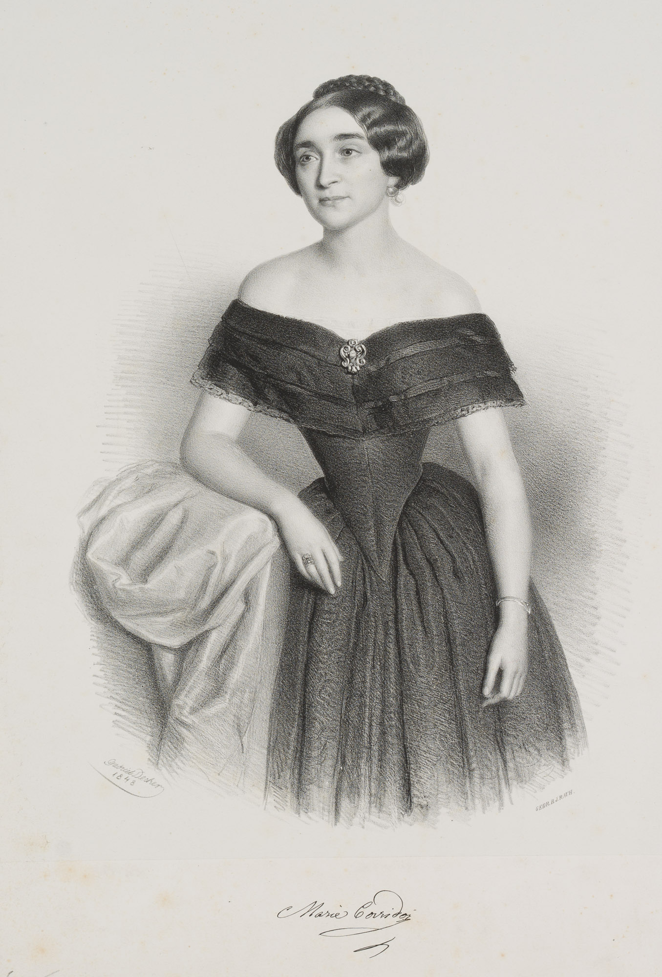 Porträt der Marie Caridor