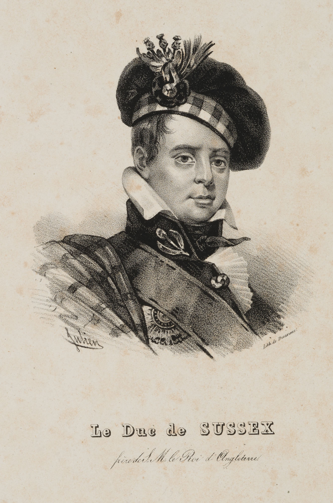 Duke of Sussex, Le Duc des Sussex