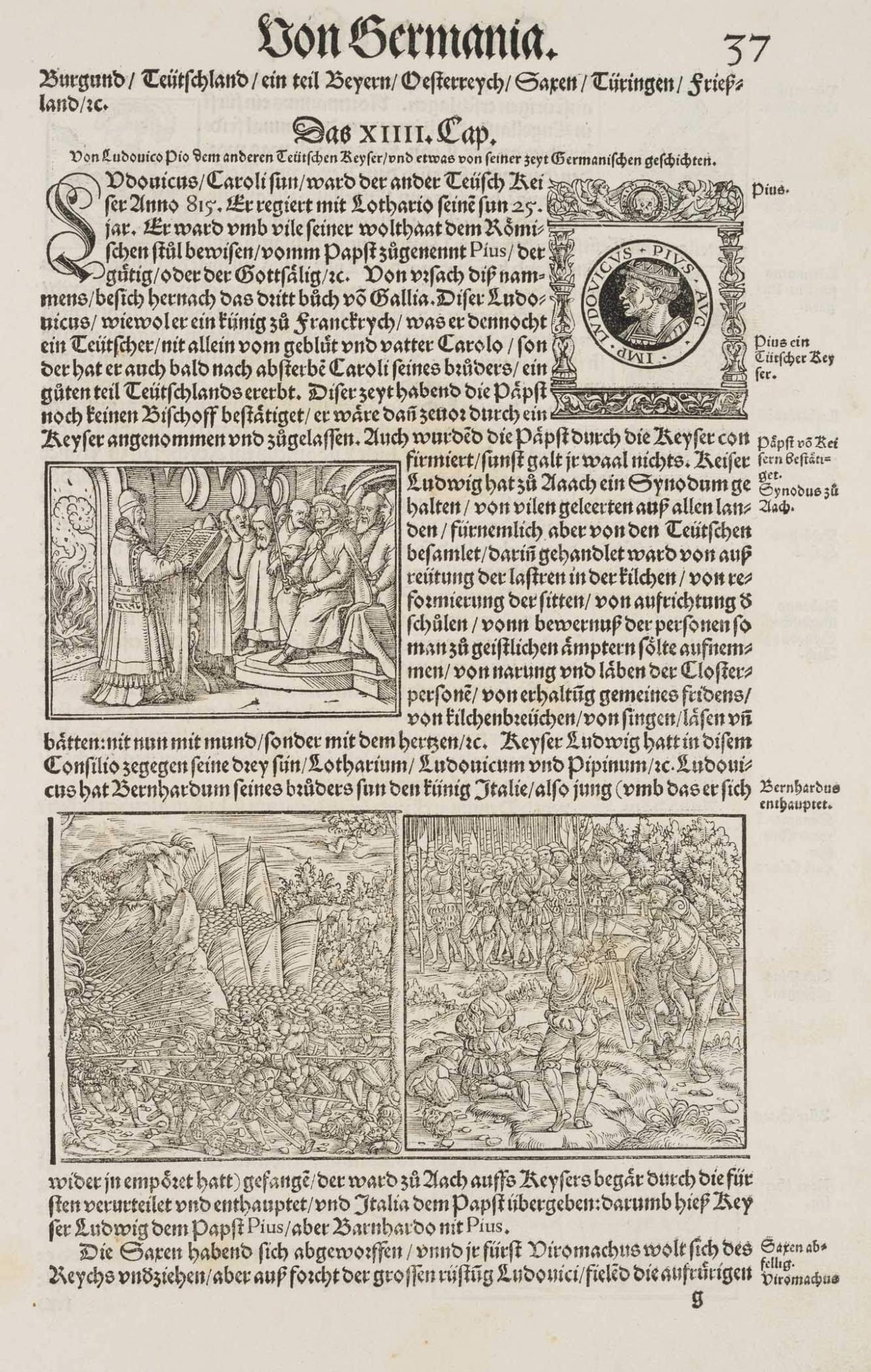 Von Germania. Das ander buch