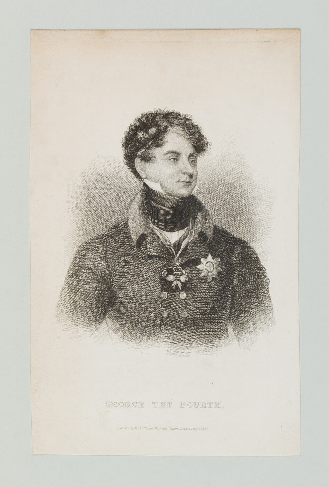 Porträt König Georg IV. (1762-1830)