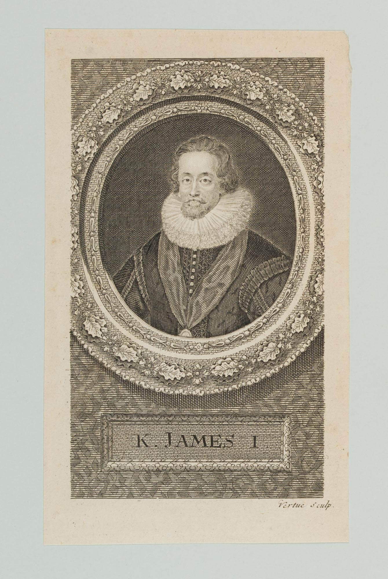 Porträt König Jakob I. (1566-1626)