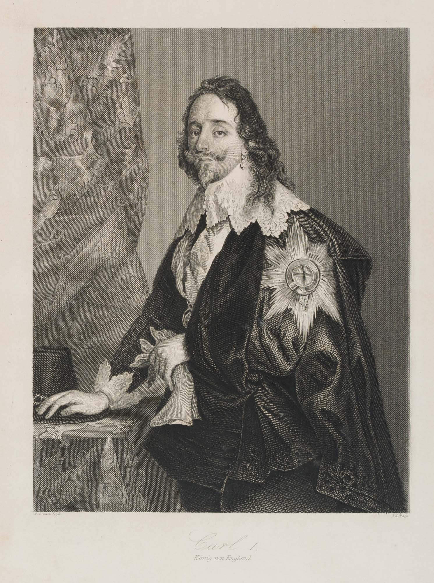 Porträt König Karl I. (1600-1649)