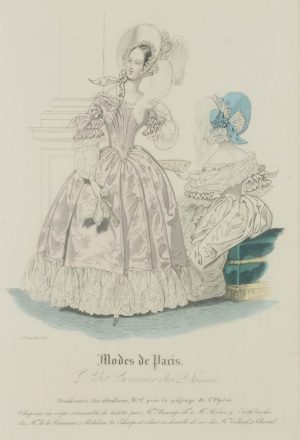 Modeillustration. Elegantes Kleid